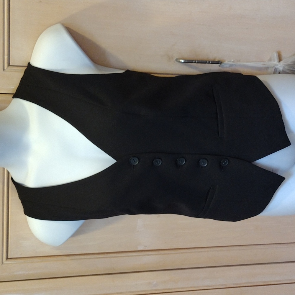 Torrid Black Studio Luxe Ponte Knit Vest - Picture 8 of 10